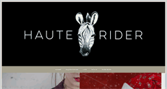 Desktop Screenshot of hauterider.com